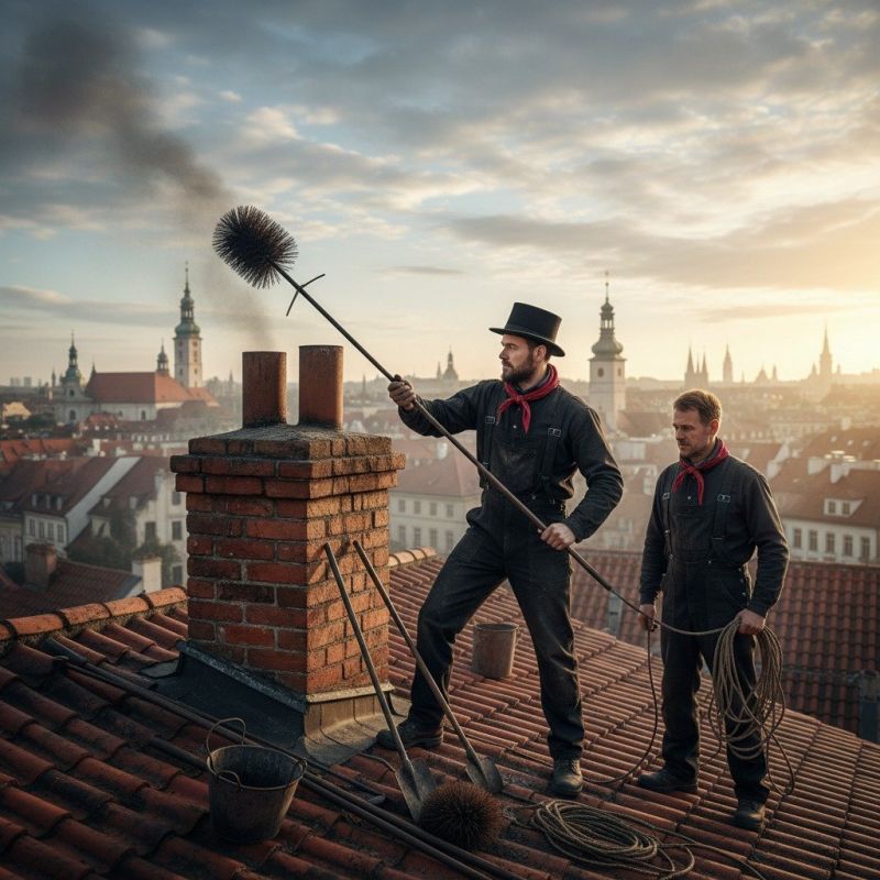 Chimney Sweeping detail